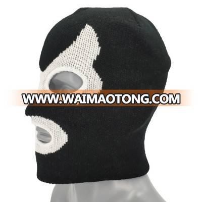 New Design Wholesale Knitted Balaclava with Three Holes