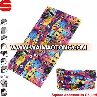 Cheap Sublimation Printing Customized Face Shiled Bandana